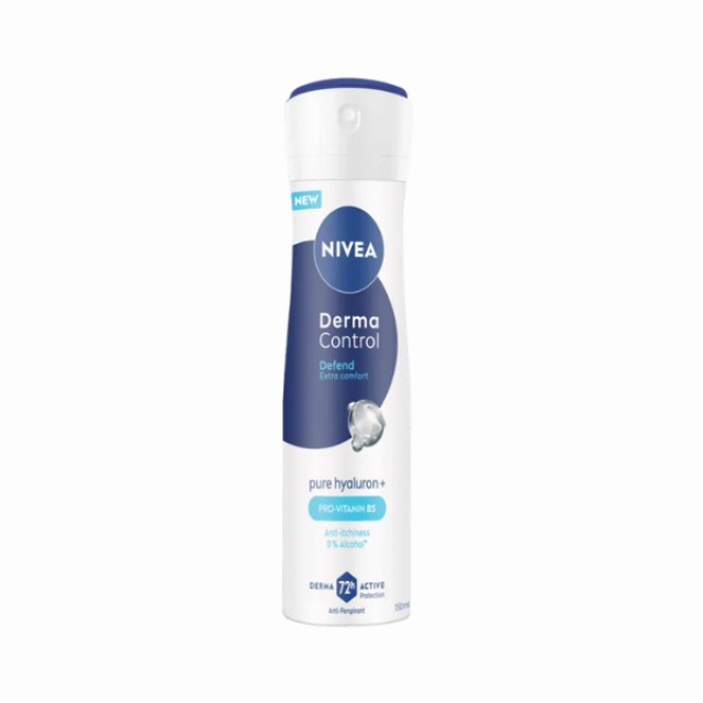 Nivea Derma Control Defend Pure Hyaluron Γυναικείο Αποσμητικό, 150ml