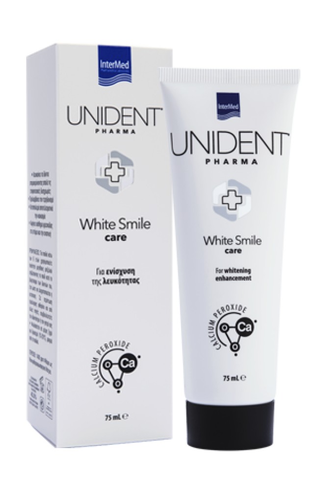 Unident Pharma White Smile Care Για Ενίσχυση της Λευκότητας των Δοντιών, 75ml