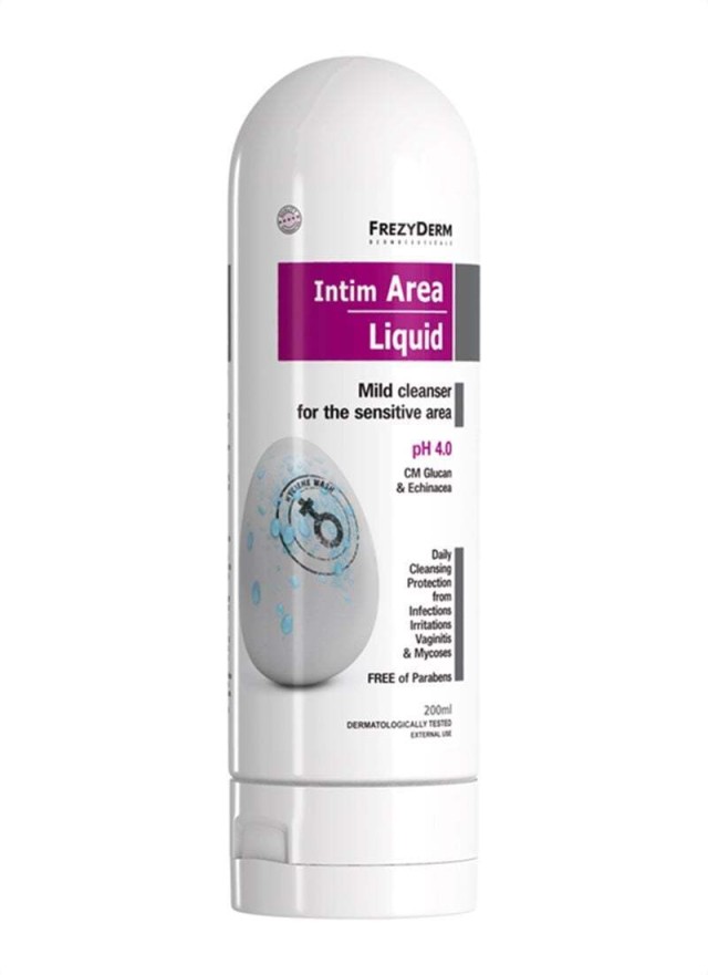 Frezyderm Intim Area Liquid Καθαριστικό Ευαίσθητης Περιοχής, 200ml