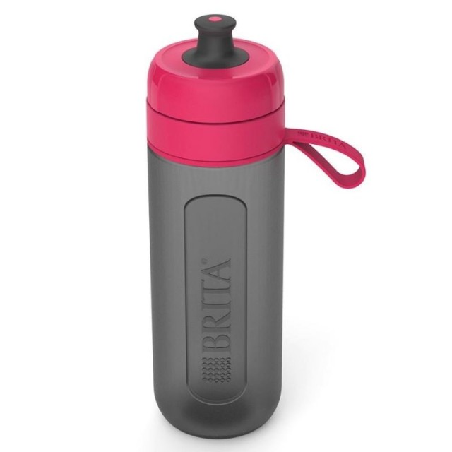 Brita Fill & Go Active Water Bottle Μπουκάλι με Φίλτρο σε Χρώμα Φούξια, 600ml