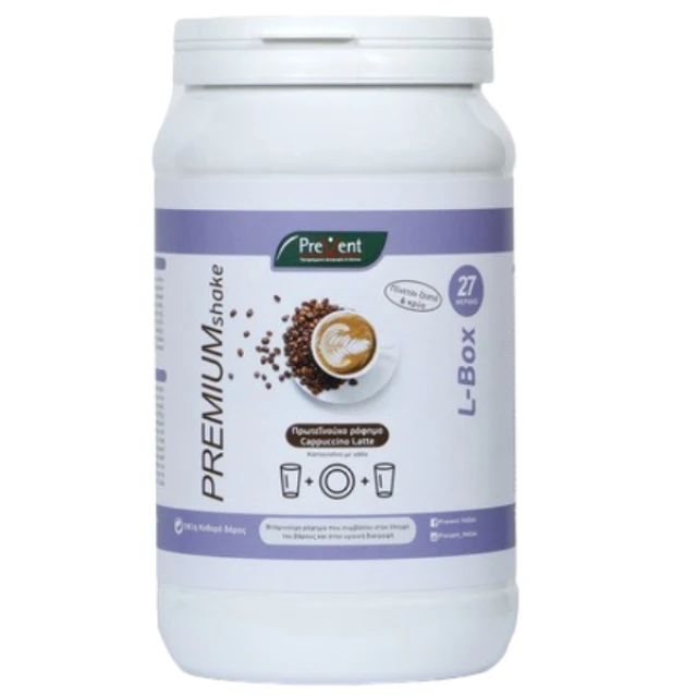Prevent Premium Shake L - Cappuccino Latte Protein Drink for...
