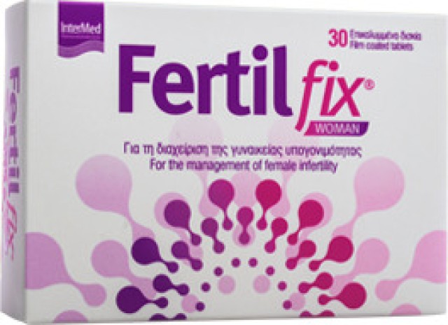 FertilFix Woman Συμπλήρωμα Διατροφής Για την Διαχείριση της Γυναικείας Υπογονιμότητας 30 Δισκία