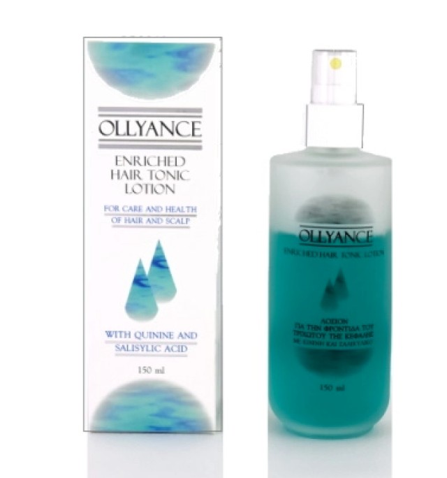 Olyderm Olyance Enriched Hair Tonic Lotion Για Την Φροντίδα & Την Υγεία Του Τριχωτού Της Κεφαλής, 150ml