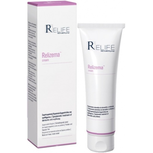 ReLife Relizema Cream Kρέμα κατά των Συμπτωμάτων της Δερματίτιδας, 40ml