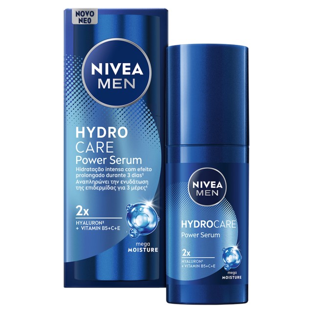 Nivea Men Hydrocare Power Serum Ανδρικός Ενυδατικός Ορός Προσώπου, ...