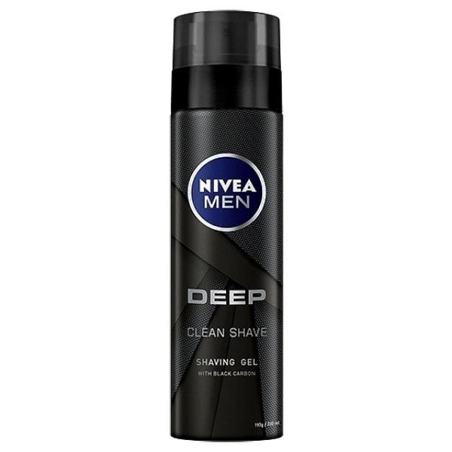 Nivea Men Deep Clean Shaving Gel Ξυρίσματος, 200ml