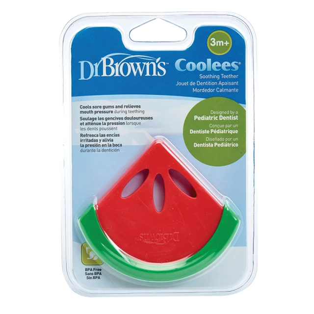 Dr Browns Coolees Cooling Teething Ring Watermelon 3...