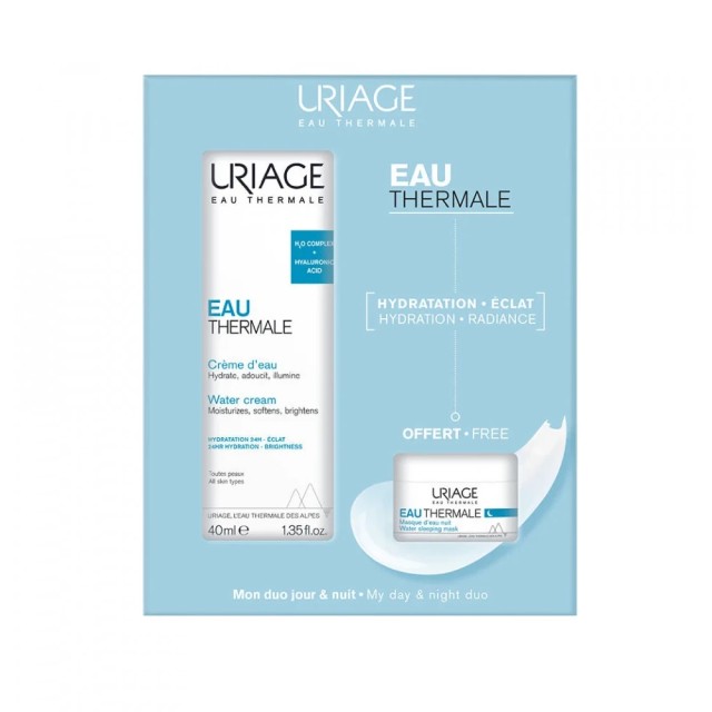 Uriage Promo Eau Thermale Water Cream 40ml & ΔΩΡΟ Water Sleeping Mask 15ml