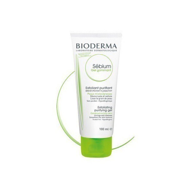 Bioderma Sebium Αφρίζον Gel Καθαρισμού & Απολέπισης 100ml