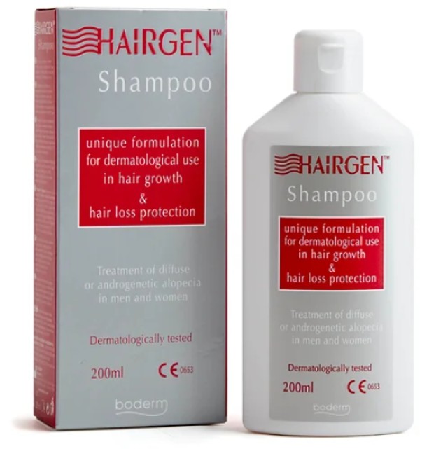Boderm Hairgen Shampoo Σαμπουάν Κατά της Τριχόπτωσης, 200ml