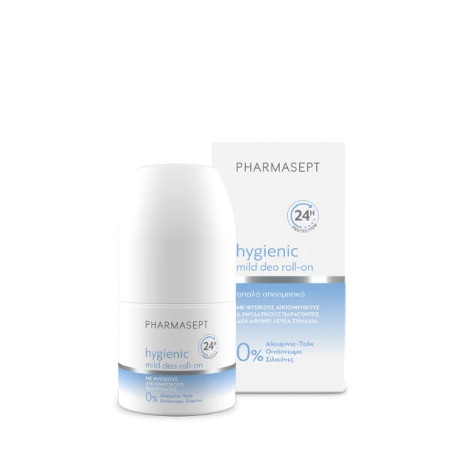 Pharmasept Hygienic Mild Deo Roll On 24h Gentle Deodorant For Sensitive...