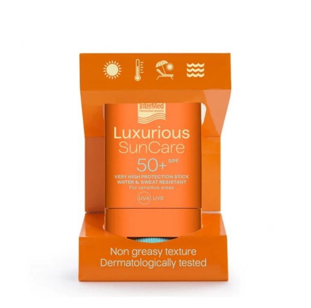 Luxurious Suncare Stick SPF50+ Στικ Πολύ Υψηλής Αντηλιακής Προστασί...