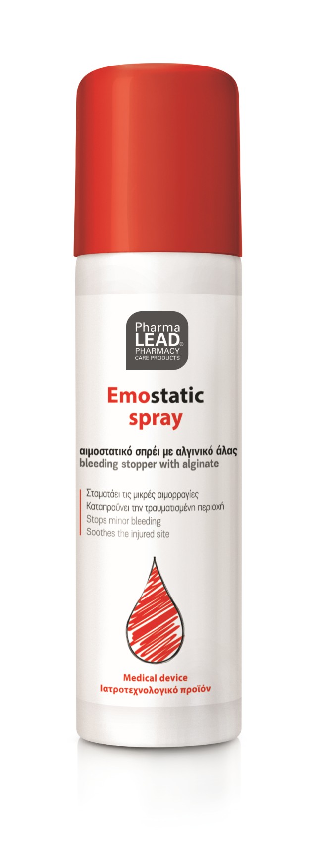 Pharmalead Αιμοστατικό Spray για την Αποκατάσταση Μικρών Επιφανειακών Πληγών, 60ml