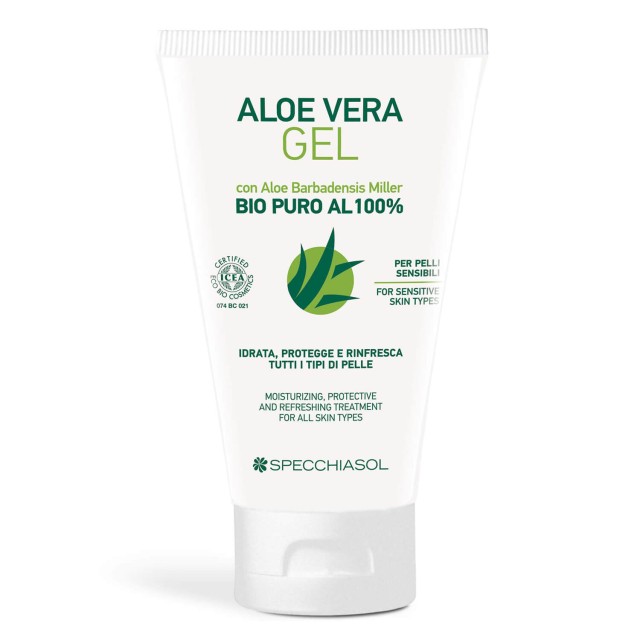 Specchiasol Aloe Vera Gel Bio Puro Τζελ Αλόης 150ml