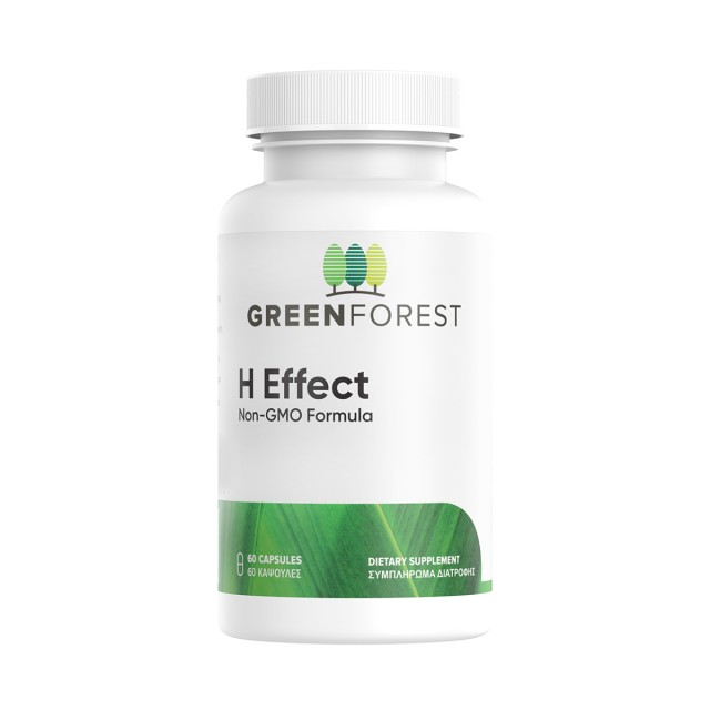 Green Forest H Effect Συμπλήρωμα Διατροφής για το Χασιμότο, 60caps
