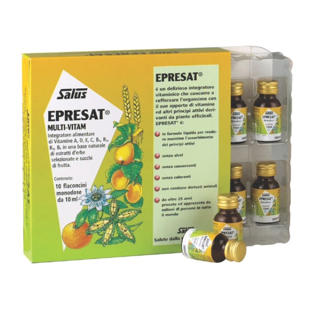 Power Health Salus Epresat Πολυβιταμινούχο Συμπλήρωμα, 10 Αμπούλες x 10ml
