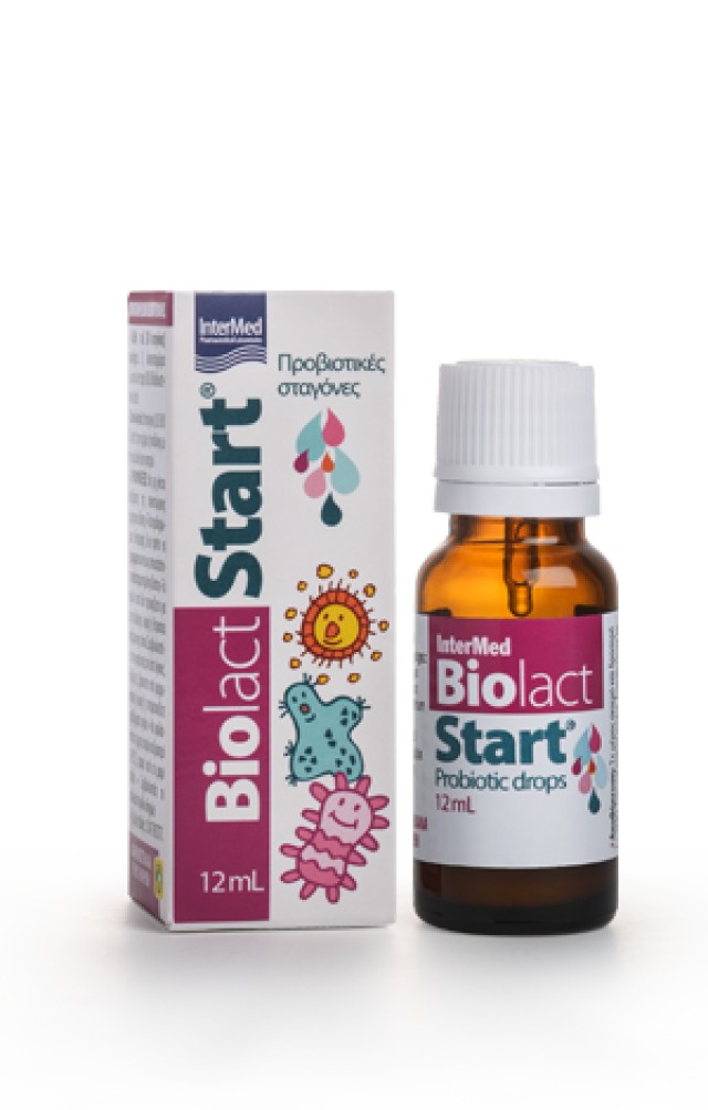 Intermed Biolact Start Προβιοτικές Σταγόνες για Παιδιά, 12 ml