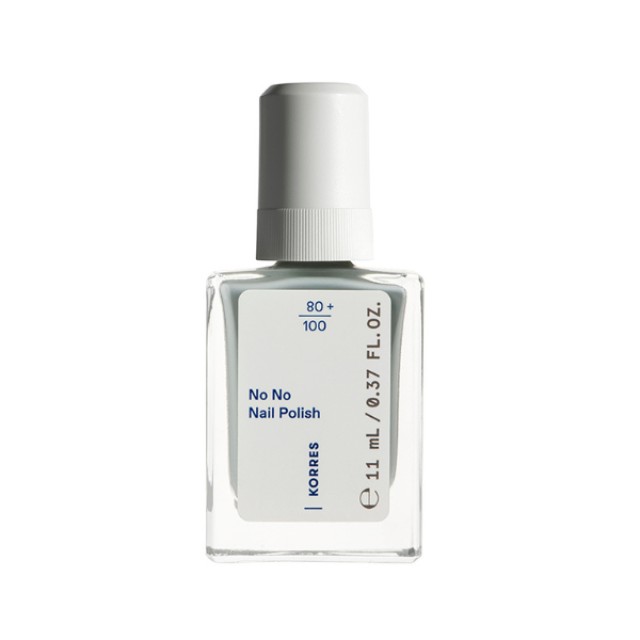 Korres No No Nail Polish 85 Sage Green Βερνίκι νυχιών, 11ml