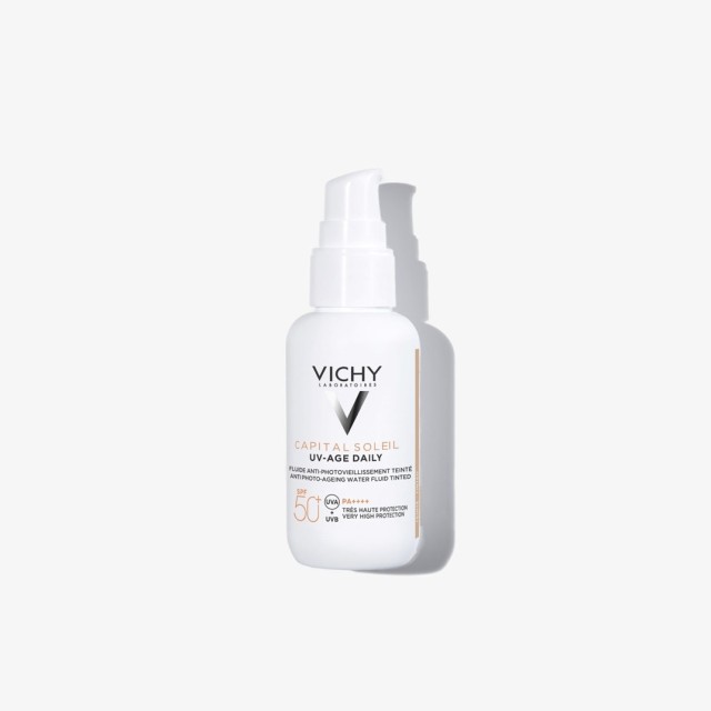 Vichy Capital Soleil UV-Age Daily SFP50+ Αντηλιακό Προσώπου κατά της Φωτογήρανσης, 40ml