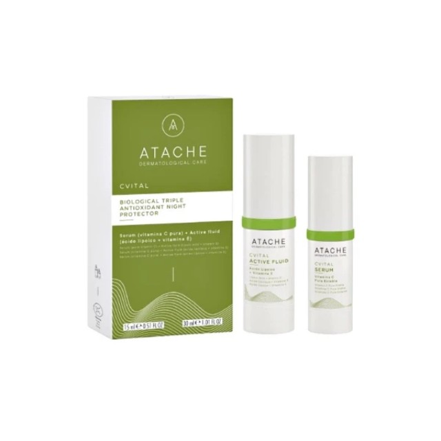 Atache C Vital Set Active Serum 15ml + Active Fluid 30ml