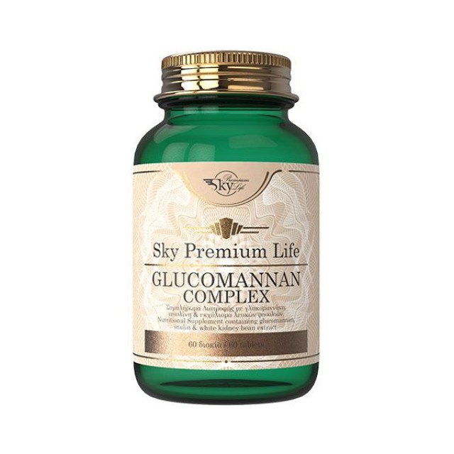 Sky Premium Life Glucomannan Complex Συμπλήρωμα Διατροφής για την Α...