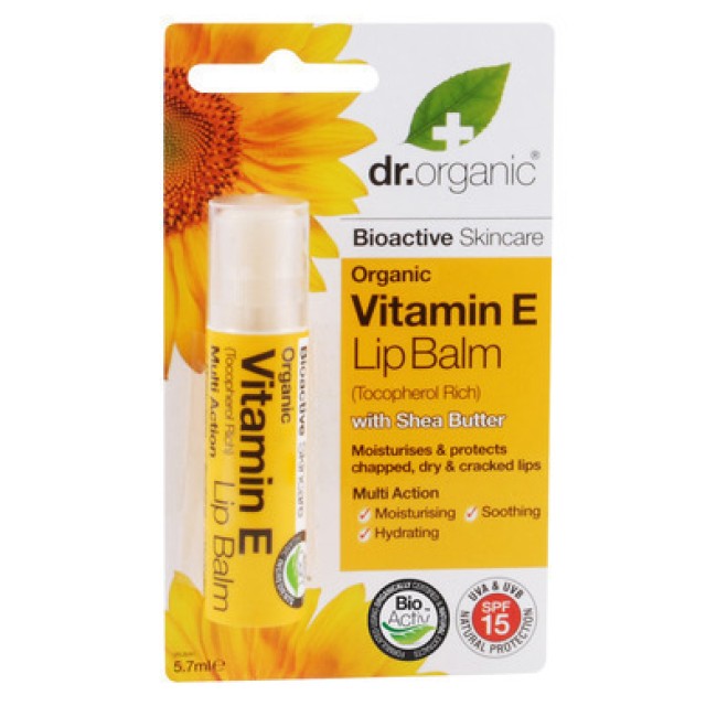 Dr.Organic Vitamin E Lip Care Stick SPF15