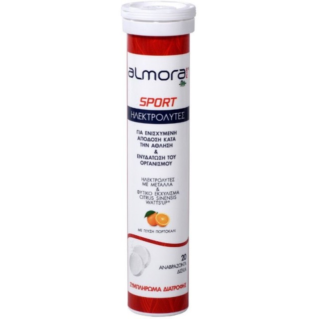 Almora Plus Sport Ηλεκτρολύτες Με Ασβέστιο, Μαγνήσιο Και Citrus Sin...