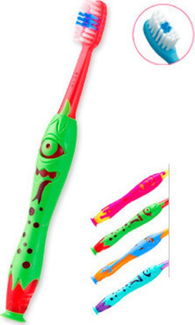 Elgydium Kids Monster, Οδοντόβουρτσα για παιδιά 2-6 ετών 1τμχ.
