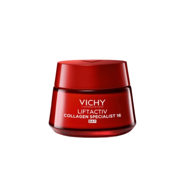Vichy Liftactiv Collagen Specialist 16 Day Αντιγηραντική Κρέμα Προσώπου για Ρυτίδες & Ενίσχυση του Κολλαγόνου, 50ml