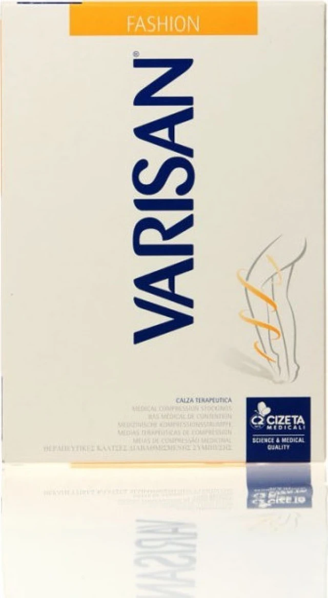 Varisan Fashion Beige Ccl 1 18-21 Mmhg N4 Closed Toe Tights, 1...