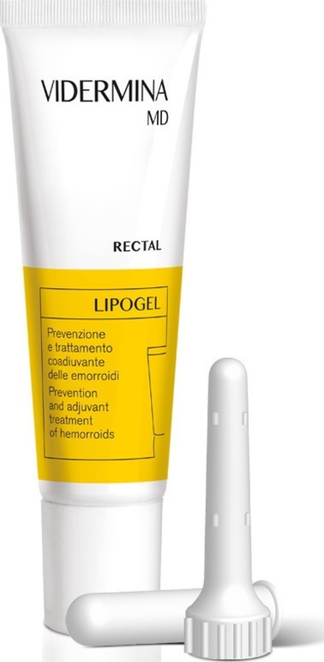 Vidermina MD Rectal Lipogel για την Αντιμετώπιση των Αιμορροΐδων, 30ml