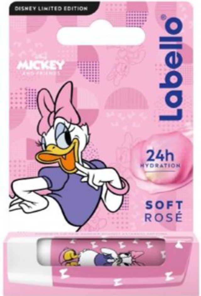 Liposan Soft Rose Blister Disney Daisy 4.8gr, 1 Τεμάχιο