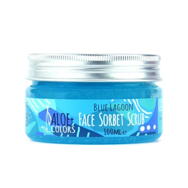 Aloe+ Colors Blue Lagoon Face Sorbet Scrub Απολεπιστικό Προσώπου, 100ml