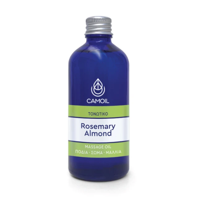 Camoil Rosemary Almond Massage Oil Tonic Rosemary Oil, 100ml