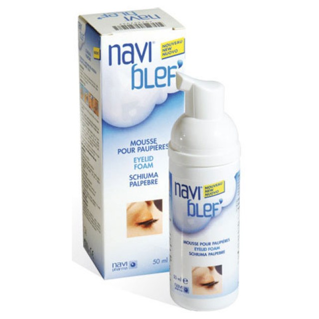 NaviBlef Daily Care Αφρός Βλεφάρων, 50ml