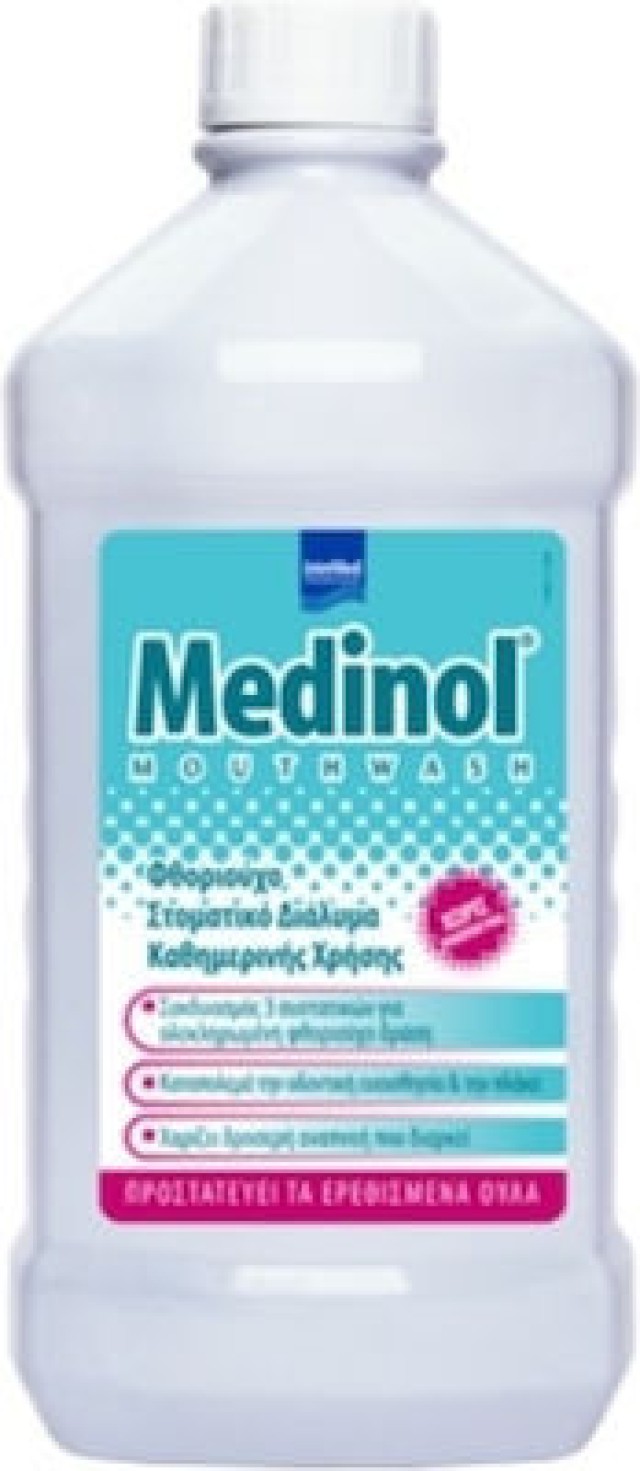 Intermed Medinol Mouthwash Καθημερινό Στοματικό Διάλυμα, 500 ml