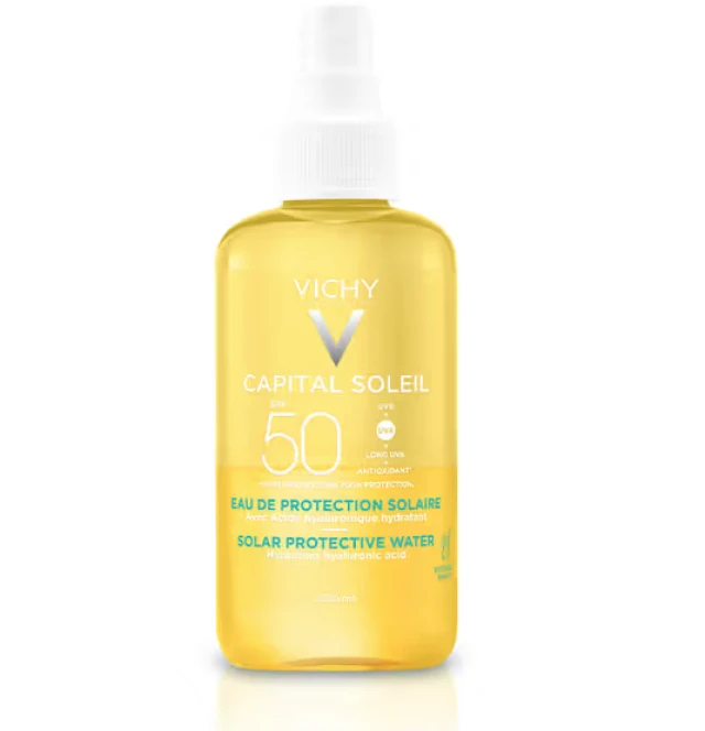 Vichy Capital Soleil Solar Protective Water Spray With Hyaluronic A...