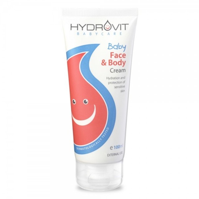 Hydrovit Baby Face & Body Cream Βρεφική Κρέμα Προσώπου και Σώματος, 100ml