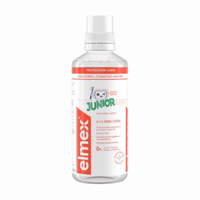 Colgate Elmex Caries Junior Παιδικό Στοματικό Διάλυμα, 400ml