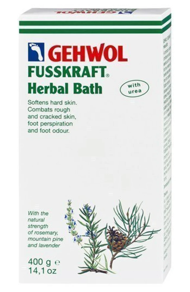 Gehwol Fusskraft Herbal Bath Footbath with Aromatic Herbs, 400gr