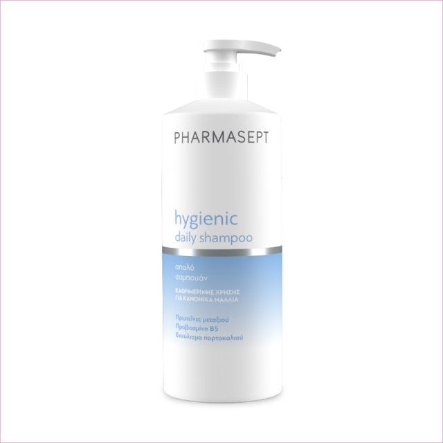 Pharmasept Hygienic Hair Care Daily Shampoo Απαλό Σαμπουάν για Καθημερινή Χρήση Με Αντλία 500ml