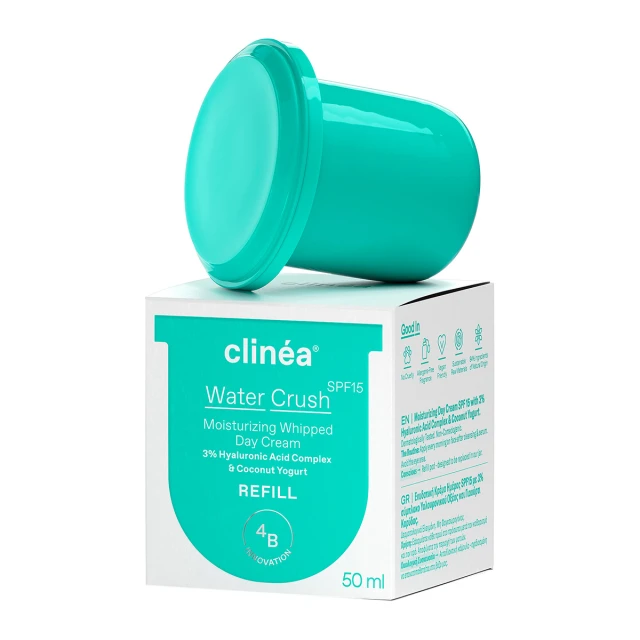 Clinéa Water Crush SPF15 Refill Moisturizing Day Cream, 50ml