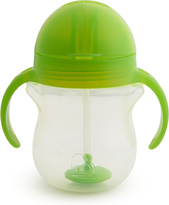 Munchkin Tip & Sip Straw Cup Κύπελλο με Καλαμάκι Click Lock από 6m+, 207ml