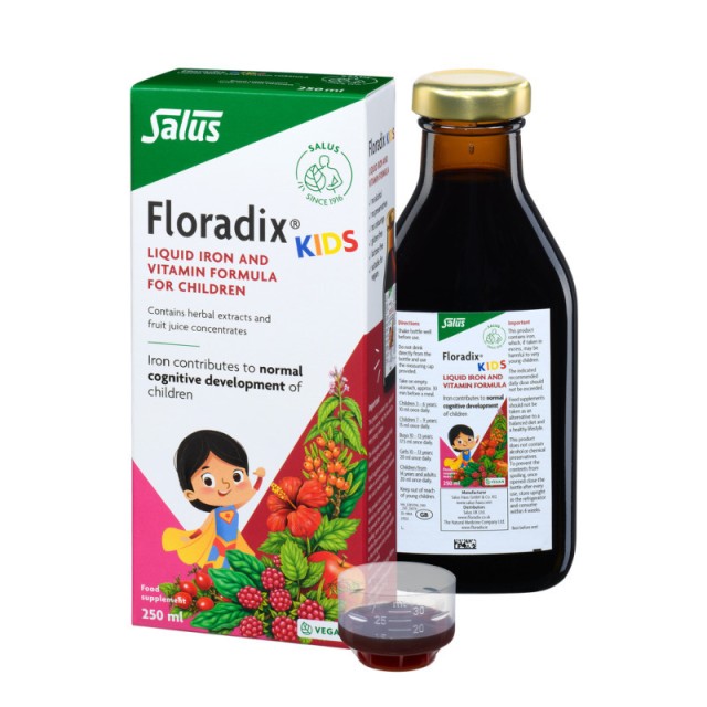 Power Health Floradix Kids Παιδικό Συμπλήρωμα Διατροφής με Σίδηρο κ...