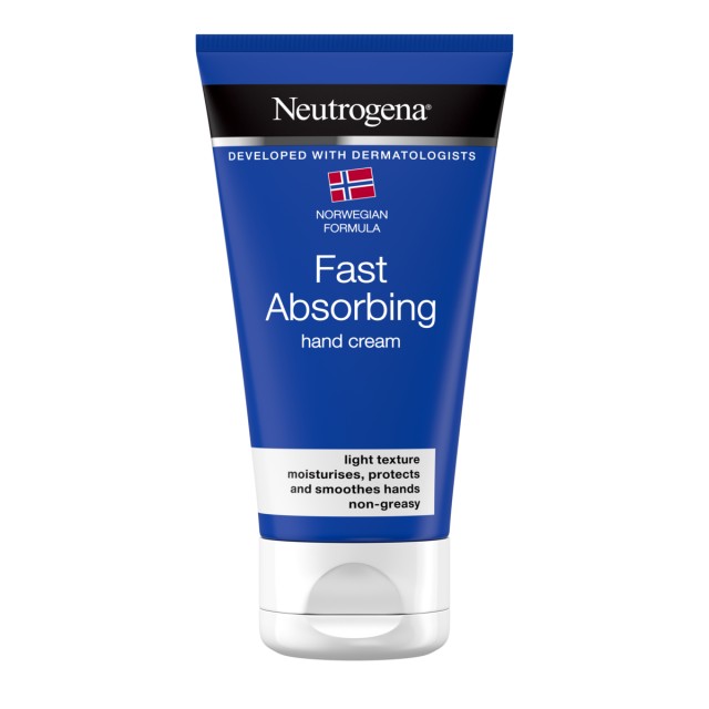 Neutrogena Fast Absorving  Κρέμα Χεριών Άμεσης Απορρόφησης, 75ml