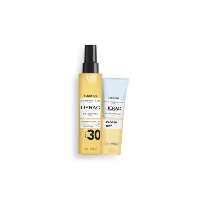 Lierac Sunissime Promo Pack με The Silky Sun Oil Aντηλιακό Λάδι Σώμ...