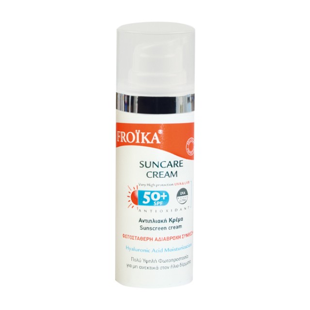 Froika Suncare Cream SPF 50+ Αντηλιακή Κρέμα για Πρόσωπο και Σώμα, ...