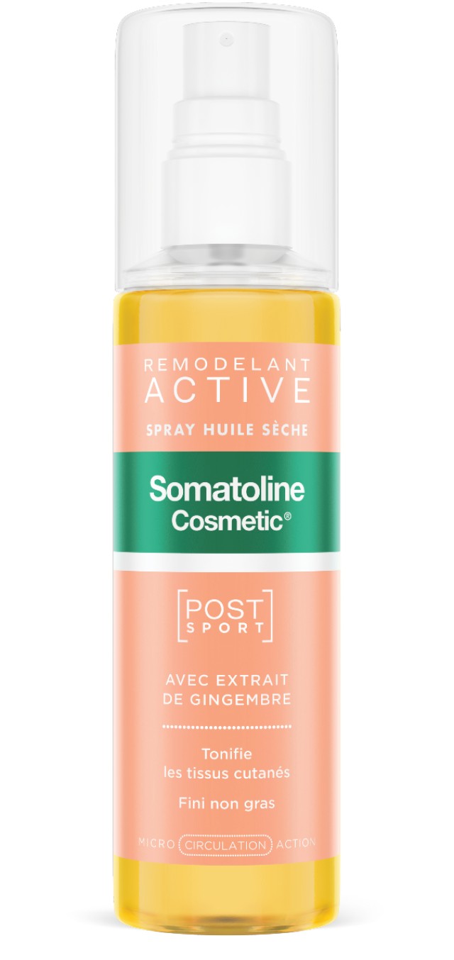 Somatoline Cosmetic Remodelant Active Post Sport Dry Oil Spray Αγωγή Σμίλευσης Σώματος, 125ml