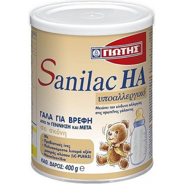 Γιώτης Sanilac ΗΑ Υποαλλεργικό, 400gr