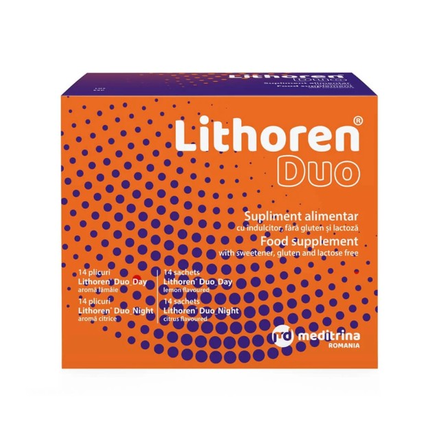 Meditrina Lithoren Duo Day & Night Συμπλήρωμα Διατροφής για την Πρό...